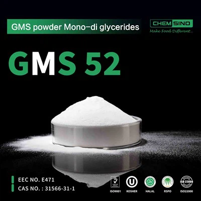 Glicerolio monostearatas GMS 52 milteliai tortui CAS Nr.{1}}