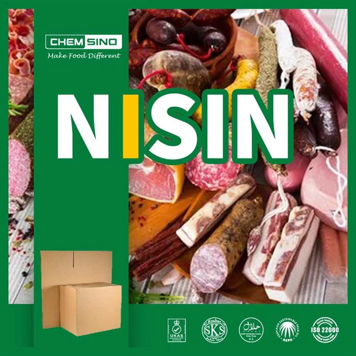 „Nisin E234“ maisto kokybės natūralūs konservantų milteliai parduodami