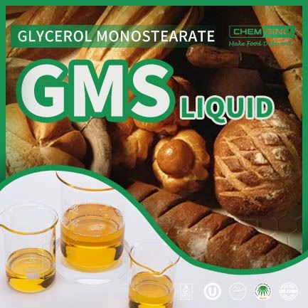 Glicerolio monostearatas GMS skystis dirbtiniam kremui CAS Nr. 26545-74-4