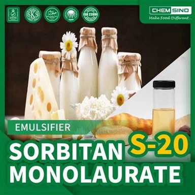Atnaujinkite savo produktus naudodami sorbitano esterius, sorbitano monolauratą (S-20) emulsiklį CAS NR.1338-29-2