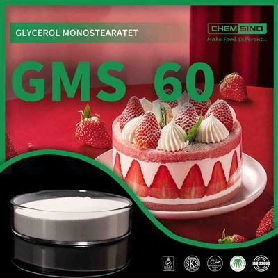 Plačiai naudojamas geriausios kainos glicerolio monostearatas 60 milteliai GMS 60 milteliai CAS Nr.{2}}
