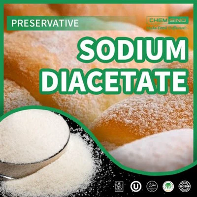 Maisto priedas natrio diacetatas E262 prieskoniams ir mėsos produktams