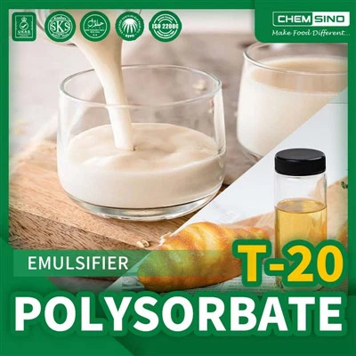 Maistinis polisorbatas 20 už konkurencingą kainą