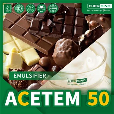 Didmeninė prekyba E472a ACETEM 50 Maisto perdirbimui